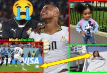Dede Ayew's 7-Year-Old Daughter Passed Out After Penalty Miss