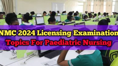 NMC 2024 Licensing Exams Topics For Paediatric Nursing